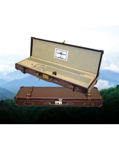 TKL Outdoors Leather Covered 20 Gauge Side-By-Side Shotgun Case A7159-C